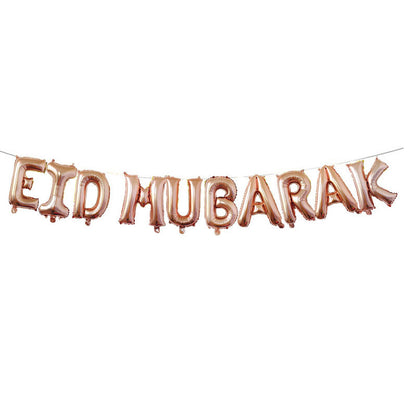 Eid Mubarak Latex Ballon