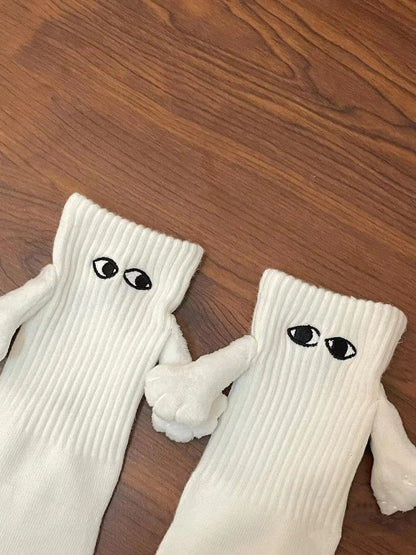 Magnetische Saug-Hand in Hand Socken