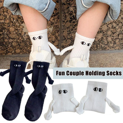 Magnetische Saug-Hand in Hand Socken