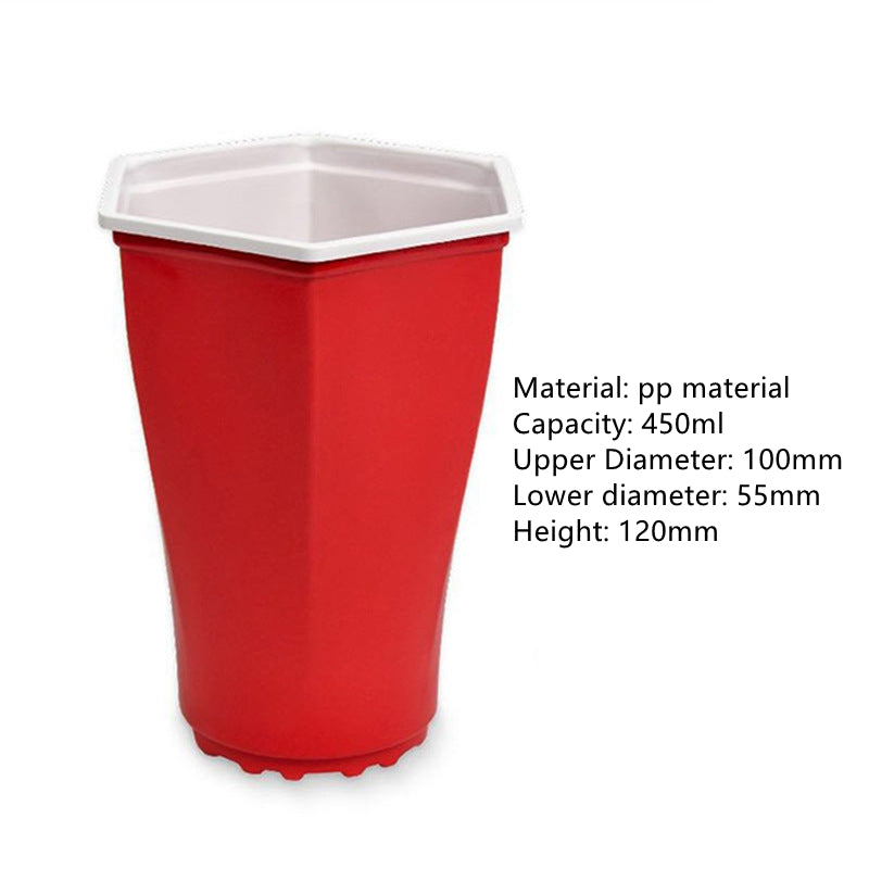 Red Beer Pong Party Plastic Cups